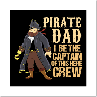 Pirate Dad Posters and Art